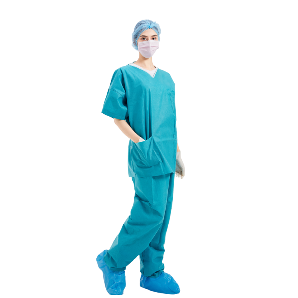 Hotsale Uniformes De Hospital Wholesale Custom Doctor Scrubbing Suit Clinical Nonwoven Hospital Uniform