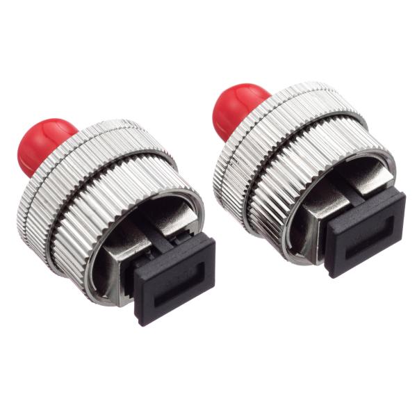 DWDM FC To SC Adjustable Fiber Attenuator 0-30dB Sign Reduced CPR