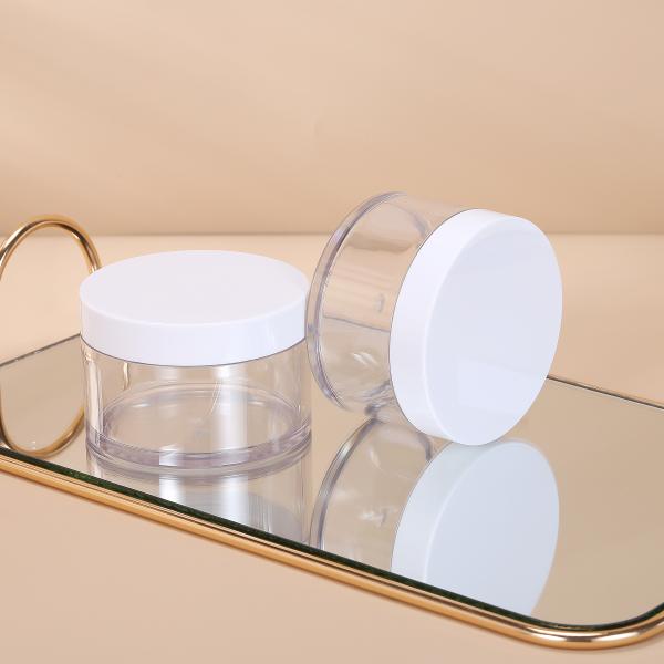200 Milliliters Thick Wall Cosmetic Jar Plastic Jar For Cream Environmentally Friendly