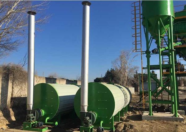 High Performance 320 T/H Bitumen Hot Mix Plant With House Dust Filter