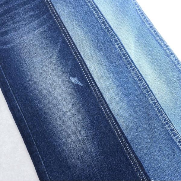 Light Weight Denim Fabric Stock Lot Hight Stretch 9.5oz Clearance 178-180cm