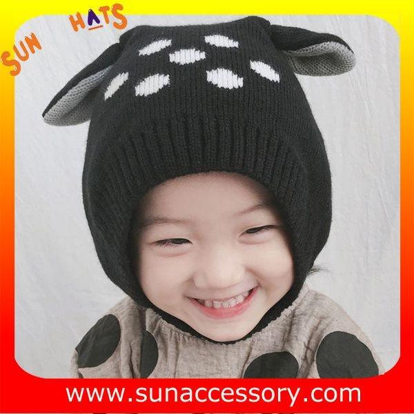 AK17022 Sun Accessory customized wholesale baby kids knitted beanie caps and hats  ,caps in stock MOQ only 3 pcs
