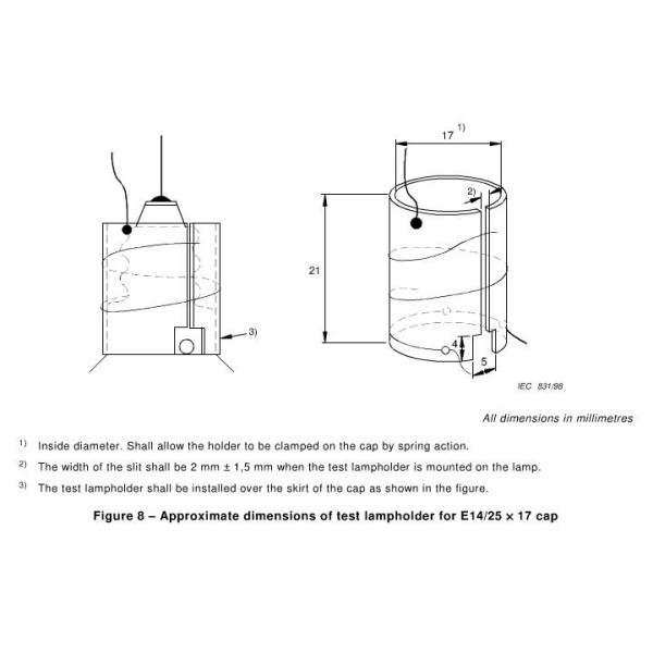 0.5 Mm Thickness Nickel Lamp Holder , Durable Electrical Safety Equipment