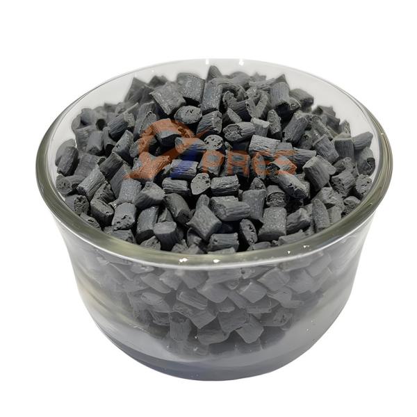 40% Fibra de vidro PPS Engenharia Pellets de plástico cinza Resina de polifenileno sulfeto