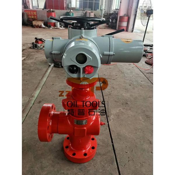 Клапаны дросселя API 6A электрические на обслуживание регулирования потока Wellhead 10000 Psi