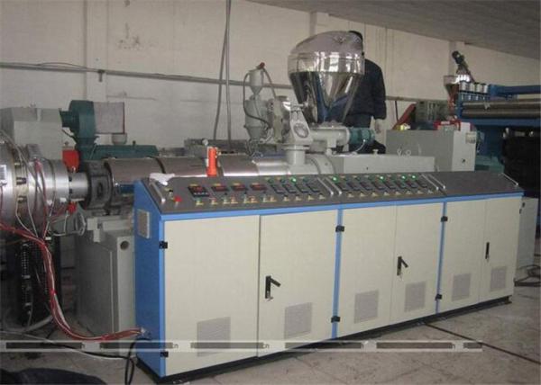 Professional Two / Single Screw Extruder PVC Pipe Extrusion Machine