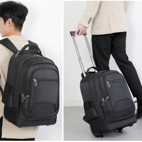 Sympathybag Wholesale Waterproof Trolley Backpack Large Capacity Pull rod Travel Bag custom logo backpack designer backpack