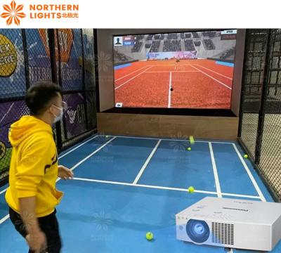 Ar Smart Tennis Simulação Mix Reality Esportes Interativo Ténis Indoor Com tela