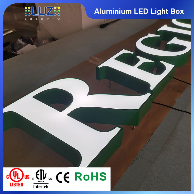 Custom Frontlit 3D LED Channel Letters for Commercial Storefront Signage