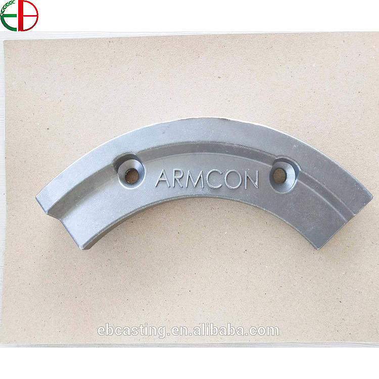 Lost wax Casting process from sheet ni-hard AS2027 NiCr4-630 Casting EB10040