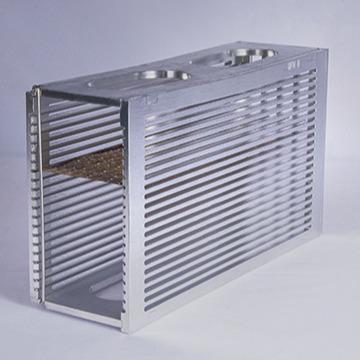 Caixa de material de embalagem de alta temperatura para semicondutores QFN Riveting Magazine