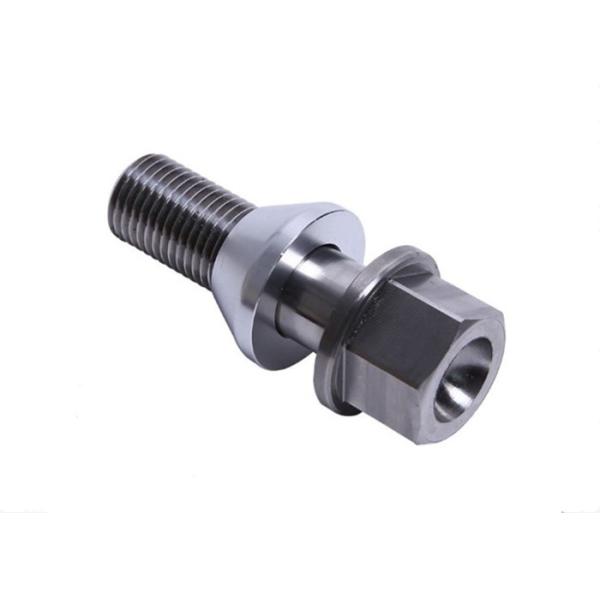 High Strength Titanium Wheel Bolts 6AL4V Titanium Lug Nuts Polished Surface