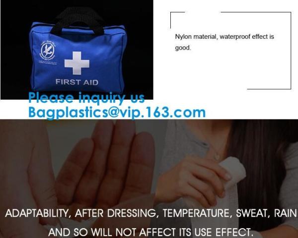 First Aid Bags, Kit Bag, Medical Storage Bag, Portable Pouch, Emergency Medicine, Handy Pills Pocket