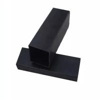 Le tuyau d'acier creux de section de Quare de tuyaux de noir d'Erw a soudé le rond de tuyau d'acier au carbone et le tuyau d'acier en acier noirs de Squara ERW