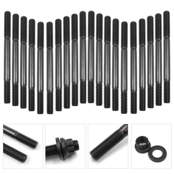 Cylinder Double Ended Threaded Bolt ASTM M10 For Truck Engine