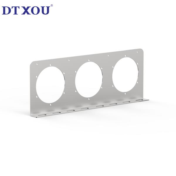 Universal 3-hole bracket brake light assembly for Truck trailer Quick installation