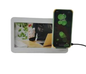 ABS Electronic Smart Digital Photo Frame USB Charging Multipurpose