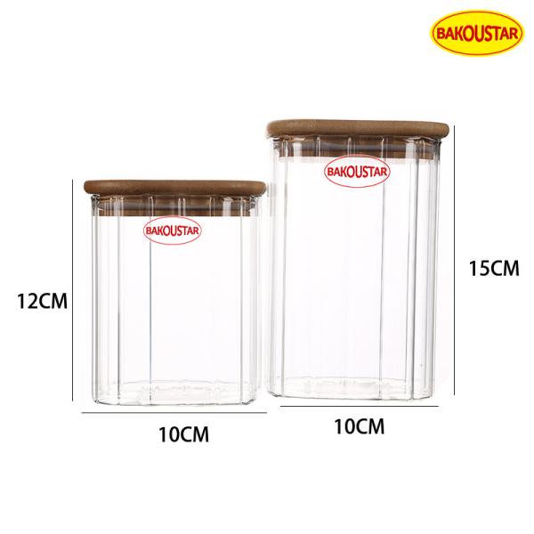 Double Layer High Borosilicate Glass Storage Tank
