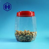 pot en plastique de preuve de grande taille de la fuite 2480ml avec la bouche large de couvercle de vis
