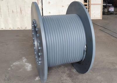 Carbon Steel Lebus Grooved Cable Drum Bolted Connection