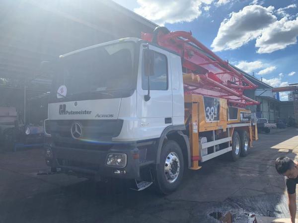 Used 41ton Hydraulic Pump Truck Mounted SY5418THB Construction Equipment