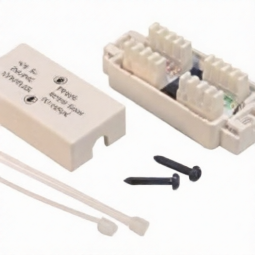Telecom SMB Inline Coupler L-com SMBC110C5E for Modular Applications Offering Multiple Color Choices