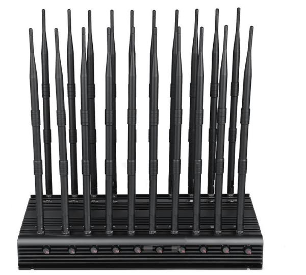 OEM 20 Bands Cell Phone 2G 3G 4G 5G WIFI GPS VHF UHF RC315 433 868 Signal Jammer