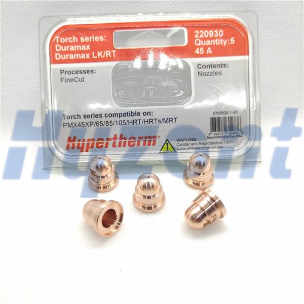 Powermax 65 85 bocal cortado fino de 45A 220930 Hypertherm