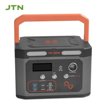 300 Watt Solar Panel Powerstation Lithium Ion Battery Energy Storage 86400mA