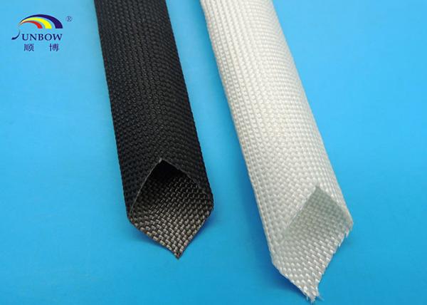 Eco-friendly Flexible High Temperature Fiberglass Sleeving Fireproof for Carbon Brush