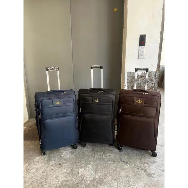 Устойчивый практичный чемодан из большой ткани, легкий полиэстерный багажник