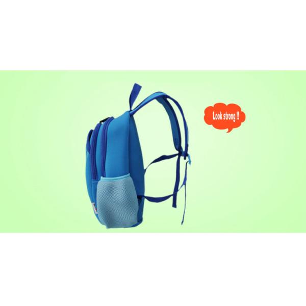 Comfortable Preschool Book Bags With Three Zipper Pocket Various Colors