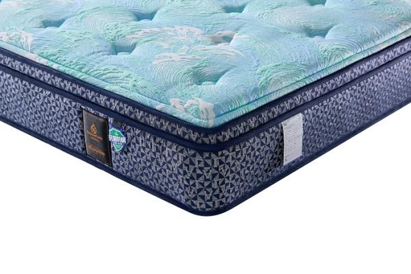 Individually Wrapped Europe Top Pocket Spring Mattress With Latex Violet Rebound Foam