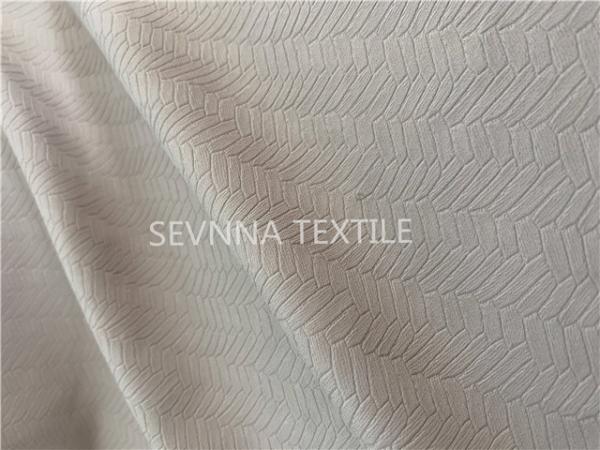 Bondi Shiny 152cm Width Recycled Swimwear Fabric Polyester Beige Colour