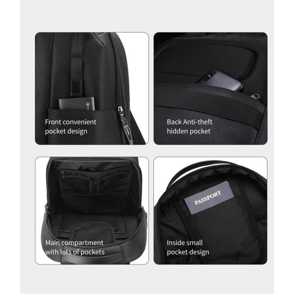 Splashproof Oxford T-B9050 Business Travel Backpacks For Traveling