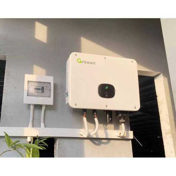 On-grid Solar Inverter Growatt 2 MPPTs Single Phase 7kW-10kW AC/DC Inverter for Home