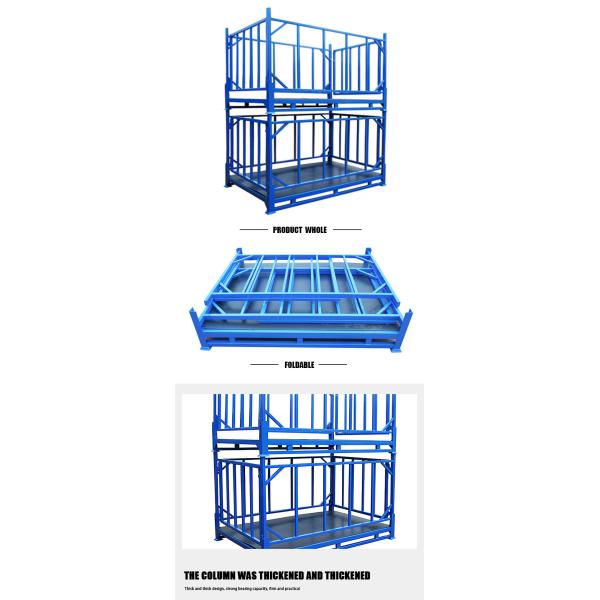 Powder Coating Warehouse Stacking Racks Capacity 500-3000kg Per Layer Stroage