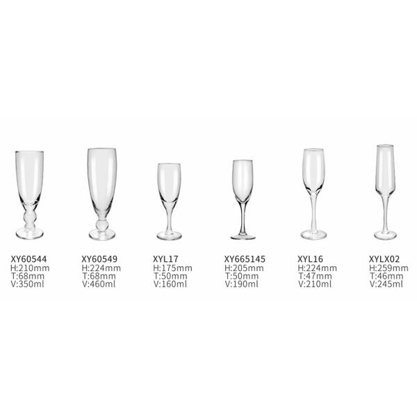 6.5Oz Champagne Goblet Glass