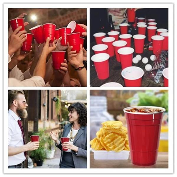 425Ml 14Oz Disposable Shot Plastic Cups Classic Party Plastic Cups Safe Health