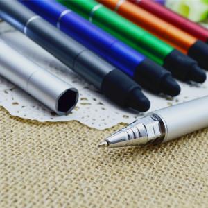 2015 New and hot selling ball pen with advertisment function led light ballpen,Freshingpen