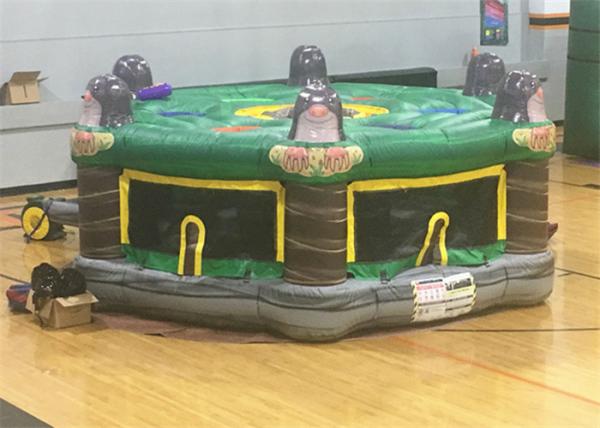 Outdoor And Indoor Inflatable Sport Games For Interactive Fun Customized Size