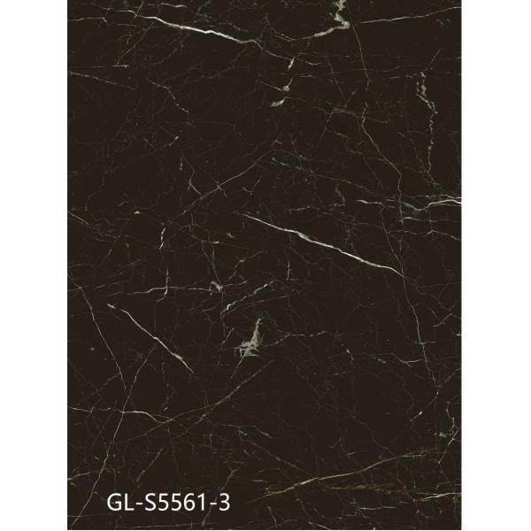 настил Recyclable коррозионностойкое GKBM Greenpy GL-S5561-3 винила мрамора 5.5mm темный Браун