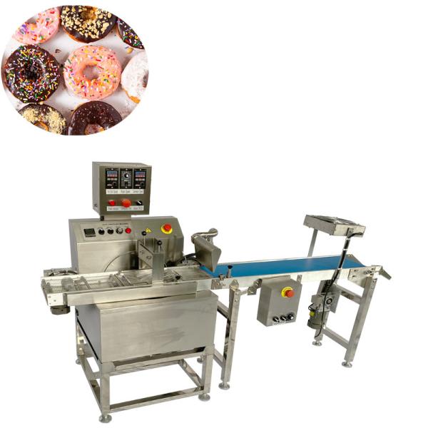 PE8 Commercial Fan Cooling Chocolate Enrober Machine Donut 3.2m Tunnel