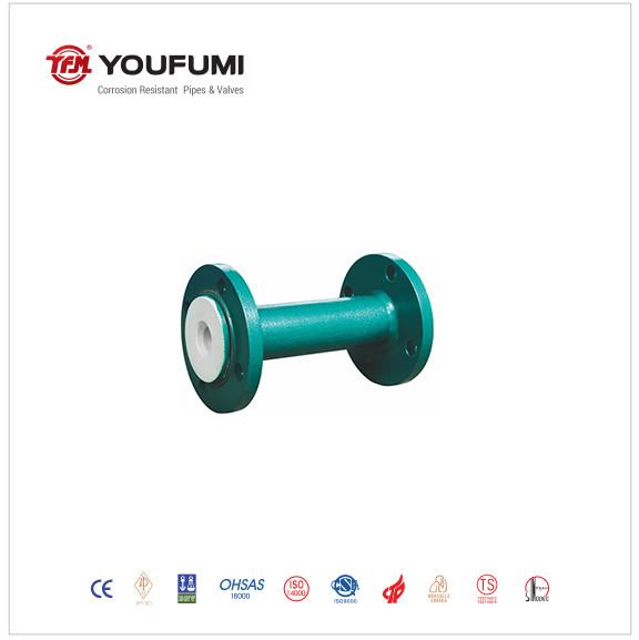 PTFE Lined Pipe Fittings Spool Type