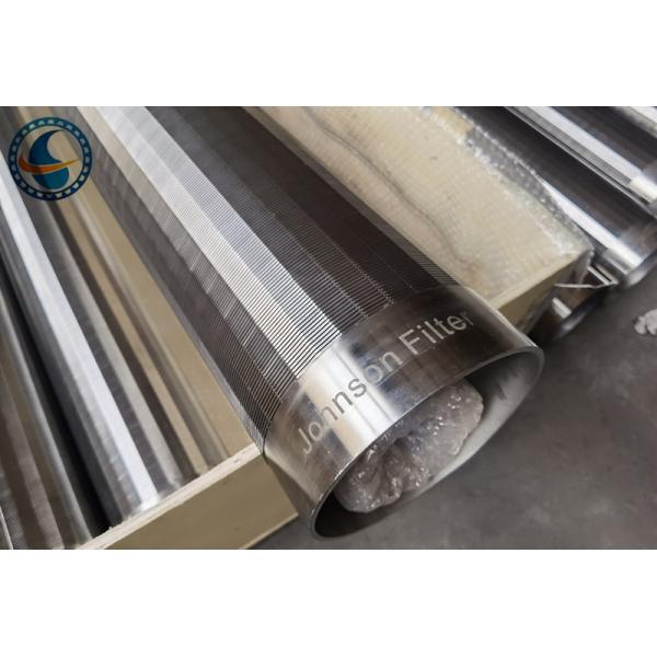 Stainless Steel Johnson Filter Welded Wedge Wire Screen Pipe