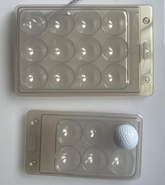 12 Golf Balls Transparent Packaging Plastic Box Packaging Golf Ball Packing