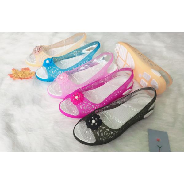 Summer Beach Women Jelly Sandals Lightweight Colorful