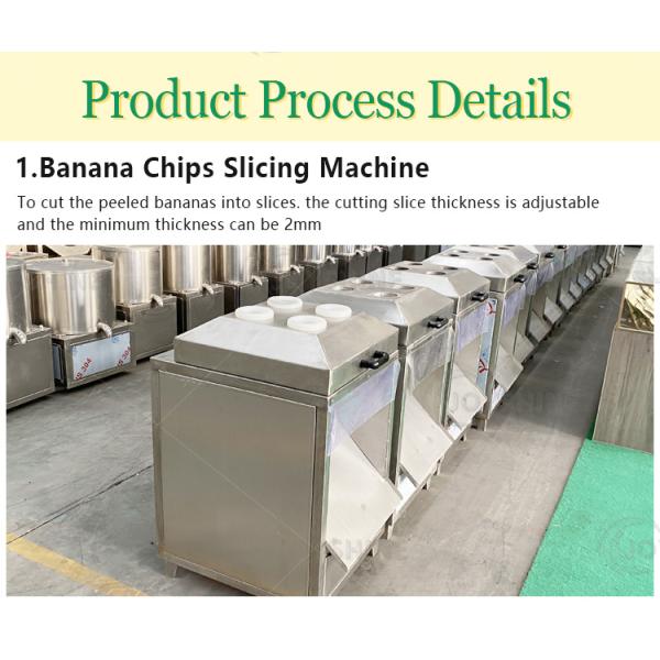 Stainless Steel Plantain Chips Cutter Machine For Fruit Vegetable Slicing
