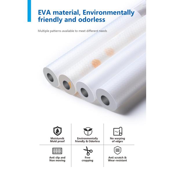 Пластмассовые розовые подкладки для домашних и кухонных шкафов прямоугольной формы водонепроницаемые