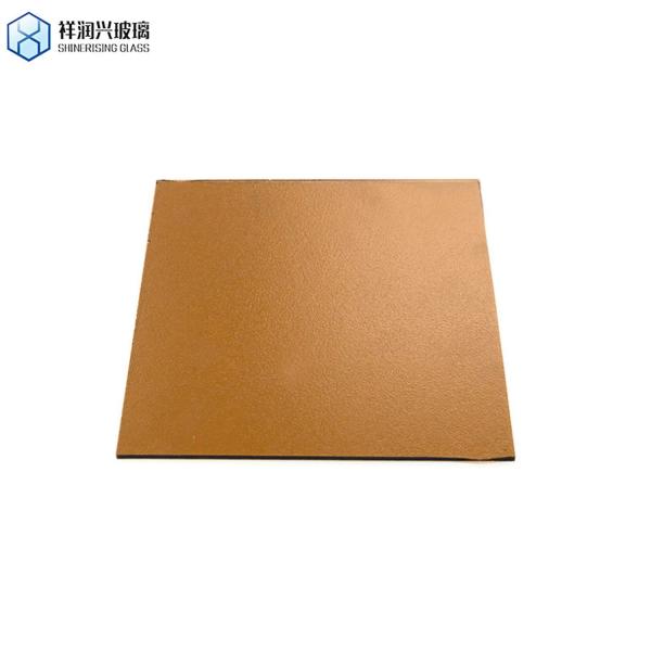 4mm Clear Tinted Color Figured Decorative Brown Patterned Glass for Architecture Demand